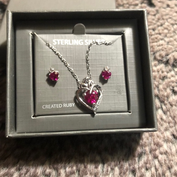 Earrings and Necklace - Picture 3 of 4